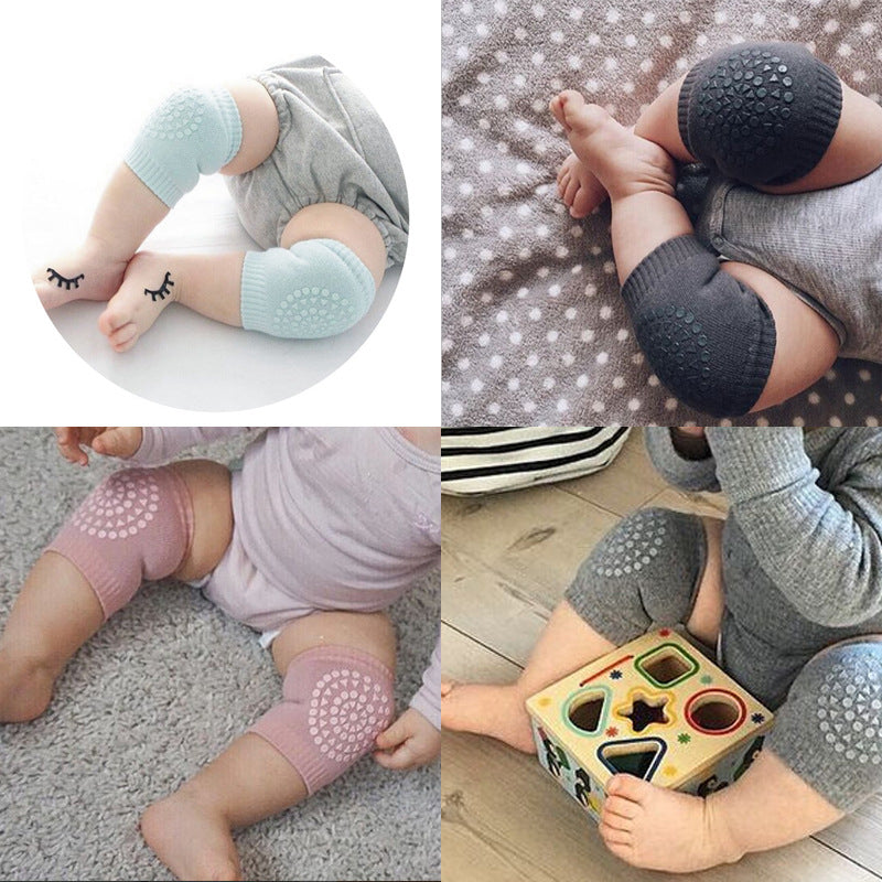 Pack of 2 Baby Crawling Knee & Elbow Protector Pads Anti-Slip