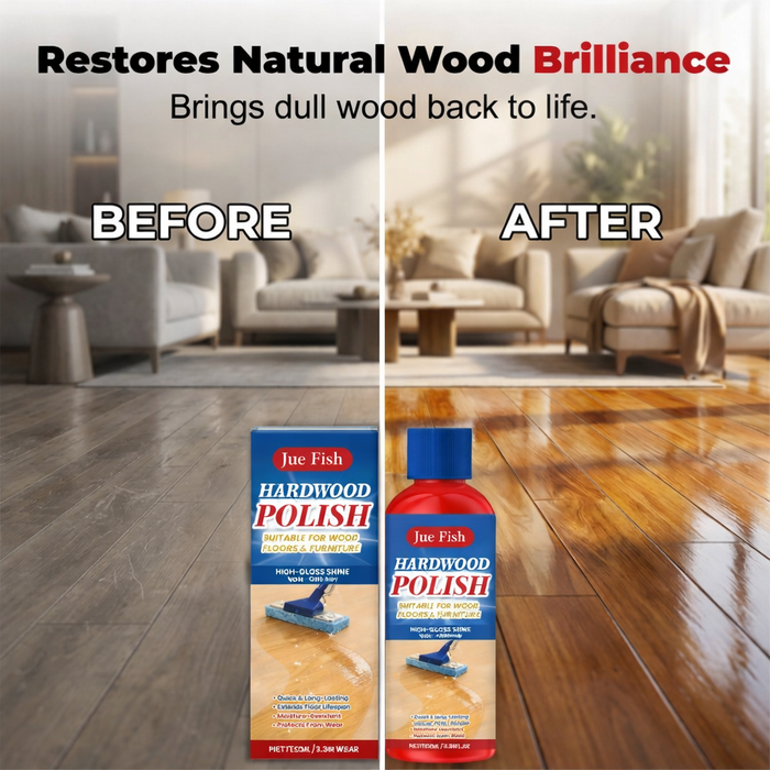 🥳2026 HOT SALE🥳💞50K+ SOLD!💥 ✨High-Gloss Shine Wood Floor PolishRearview Mirror Sticker