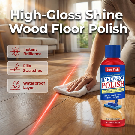 🥳2026 HOT SALE🥳💞50K+ SOLD!💥 ✨High-Gloss Shine Wood Floor PolishRearview Mirror Sticker
