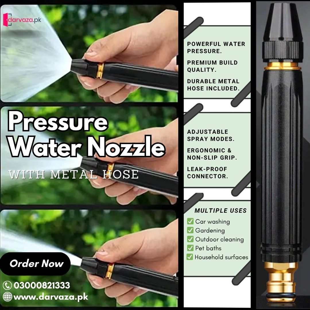 High-Pressure Water Nozzle – Buy 1 Get 1 Free