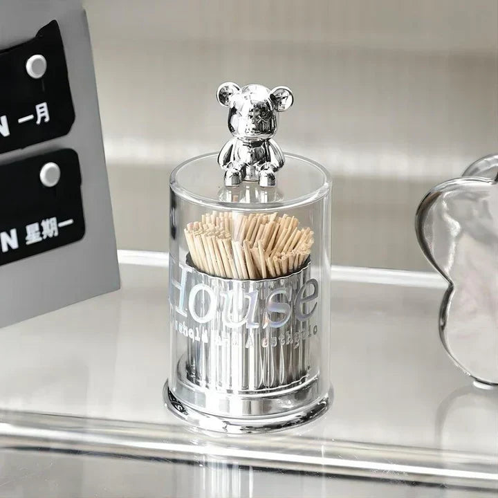 Cute bear toothpick container – photo 5