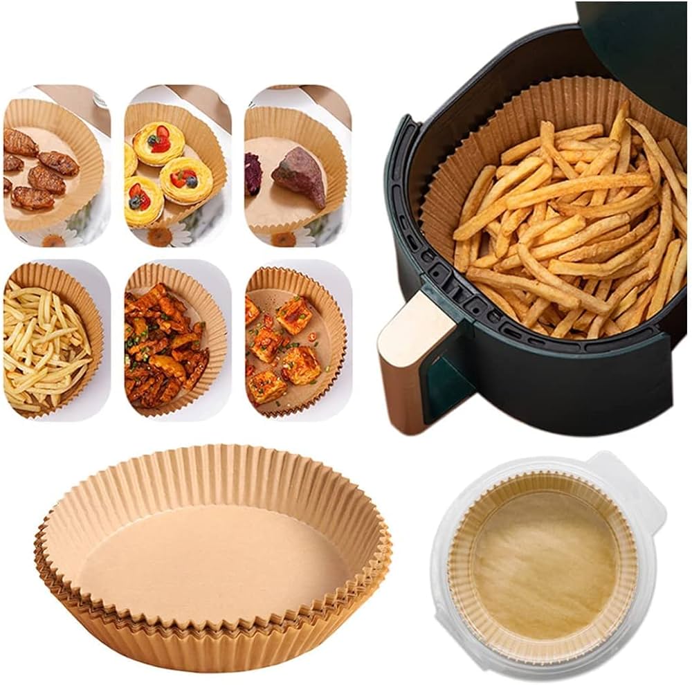 Disposable Air Fryer Paper Liners (50 Pcs)