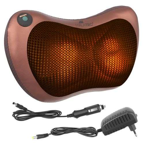 Electric Massager Pillow with Heating for Neck & Back Pain Relief