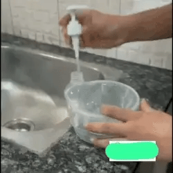 2 in 1 Soap Dispenser And Scrubber Holder With Sponge Cady For Home and Outdoor Use