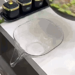 Durable Plastic Kitchen Drain Basket for Fruits & Vegetables