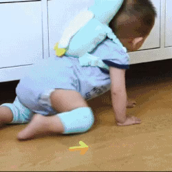 Pack of 2 Baby Crawling Knee & Elbow Protector Pads Anti-Slip
