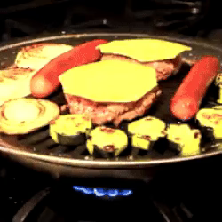 Non Stick Smokeless BBQ Stove Top Grill For Kitchen and Outdoor
