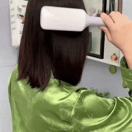 Self Cleaning Magic Retractable Hair Brush with Anti-Static Massage