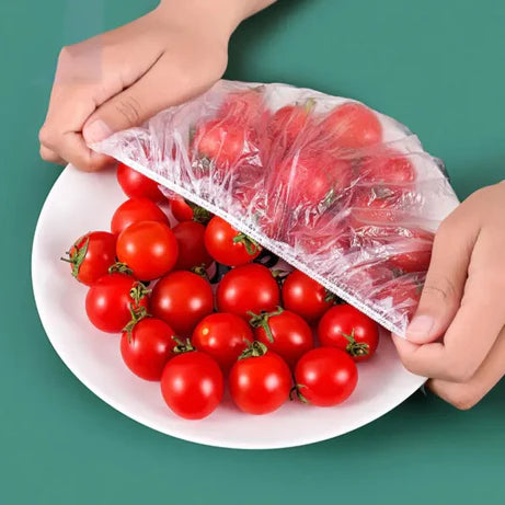 Disposable Food Cover Wrap – 100 Pack