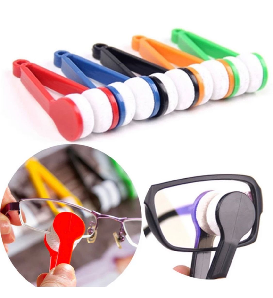 Buy 5 Get 5 Free Eyeglass Microfiber Cleaning Brushes 10 Pcs