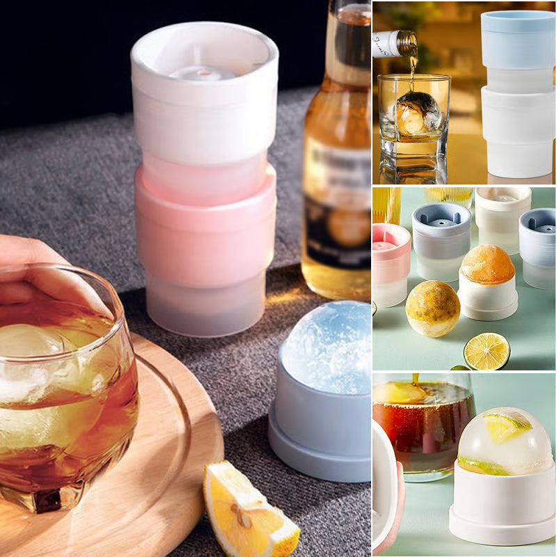 🧊Ice Ball Maker Mold- For Whiskey, Cocktails, Bourbon🧉 ( BUY 1 GET 2 FREE)🔥