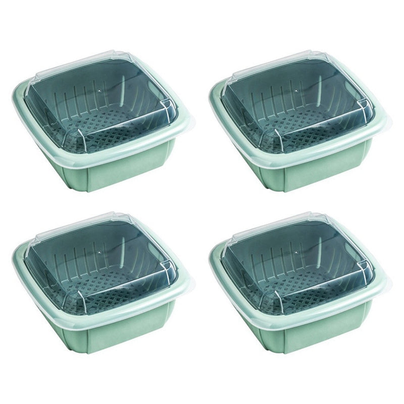 Buy 1 Get 2 Free 2-in-1 Fruit & Vegetable Drain Baskets (3 Pcs)