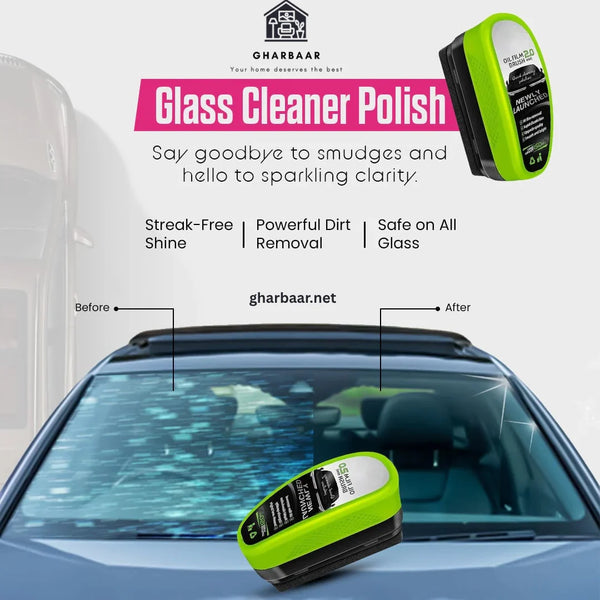 Glass cleaner polish