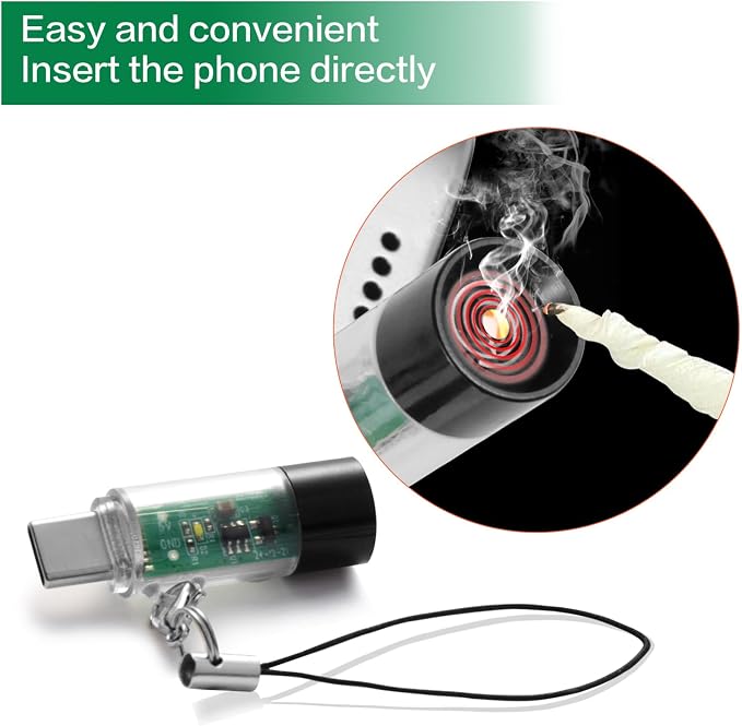 Mini Portable USB-C Mobile Lighter