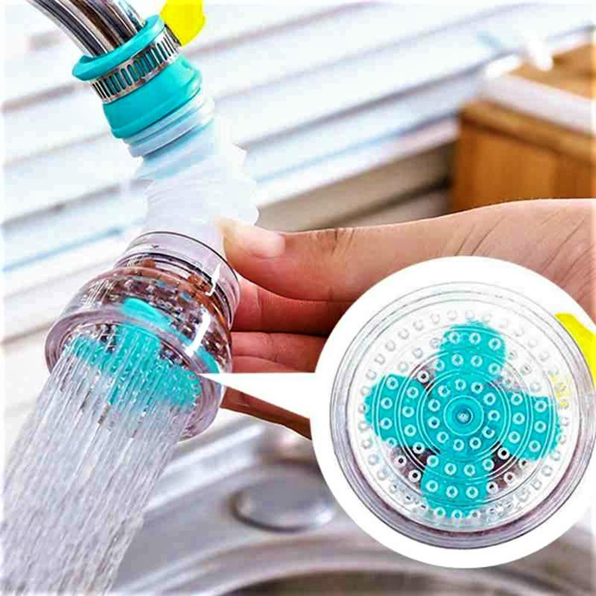 Universal Faucet Water Filter & Splash-Proof Aerator
