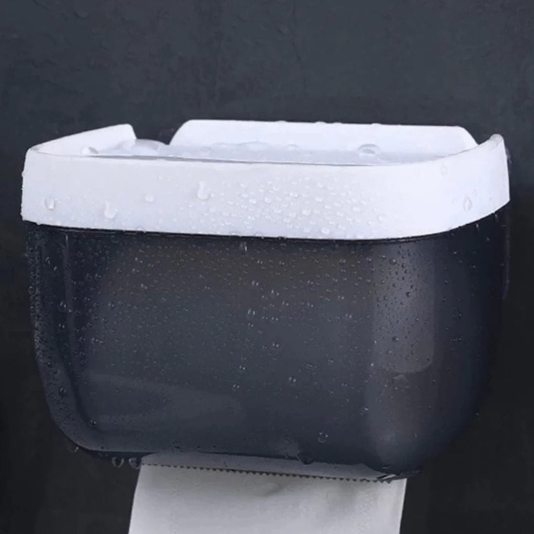 Waterproof Wall Mounted Tissue Box Holder for Bathroom & Kitchen