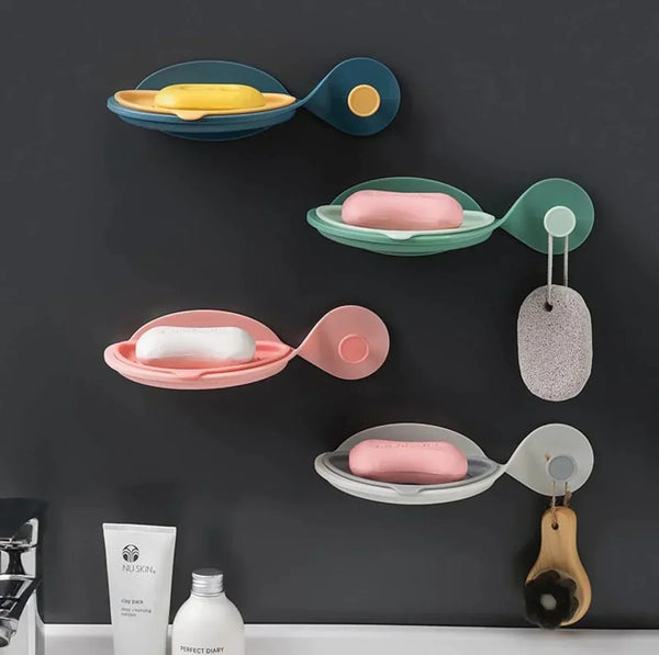 Fish shaped soap holder