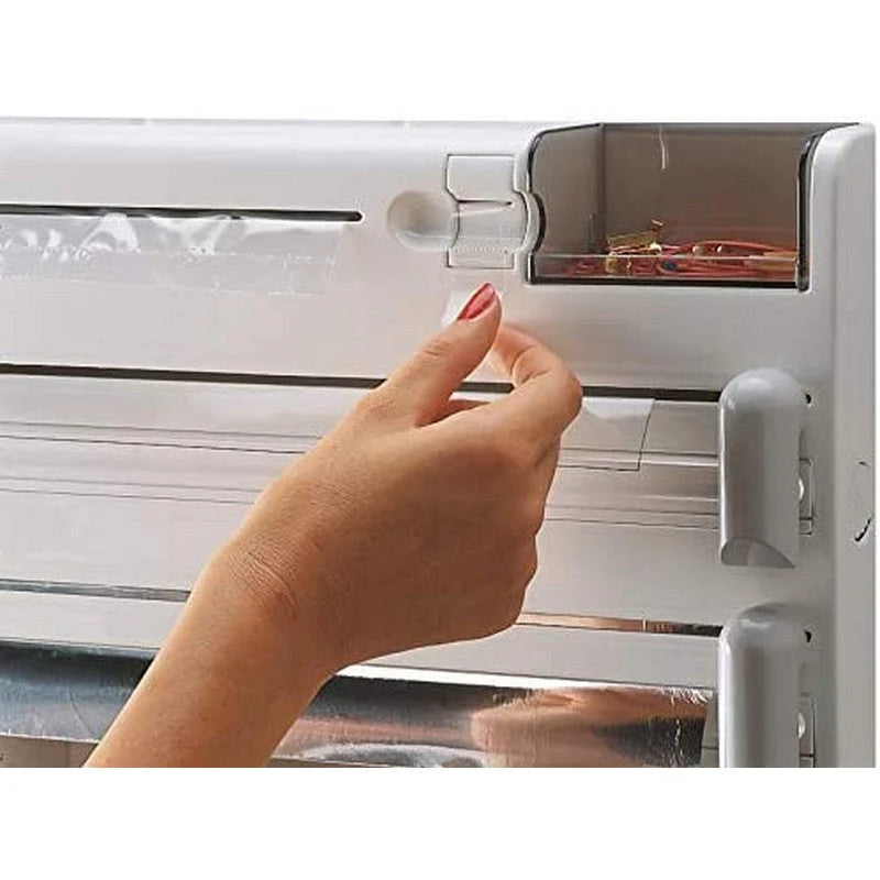 4-in-1 wall-mounted kitchen roll holder – photo 3