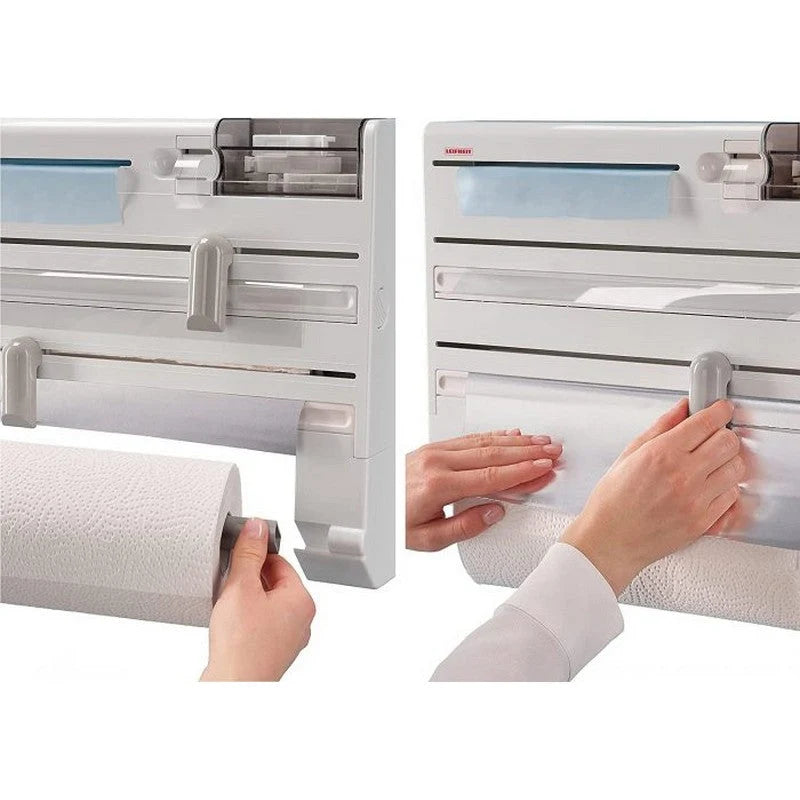 4-in-1 wall-mounted kitchen roll holder – photo 5