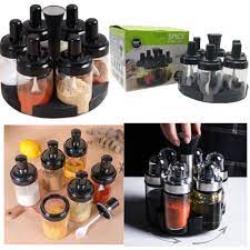 360 degree rotating spice bottle rack – photo 3