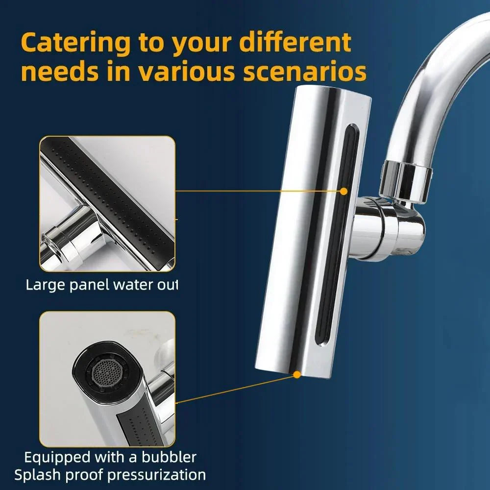 360 degree rotating tap faucet extender – photo 2