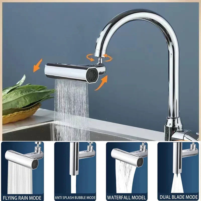 360 degree rotating tap faucet extender – photo 4