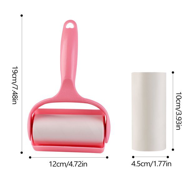 Pack of 2 Washable Reusable Sticky Lint Rollers for Lint Removal