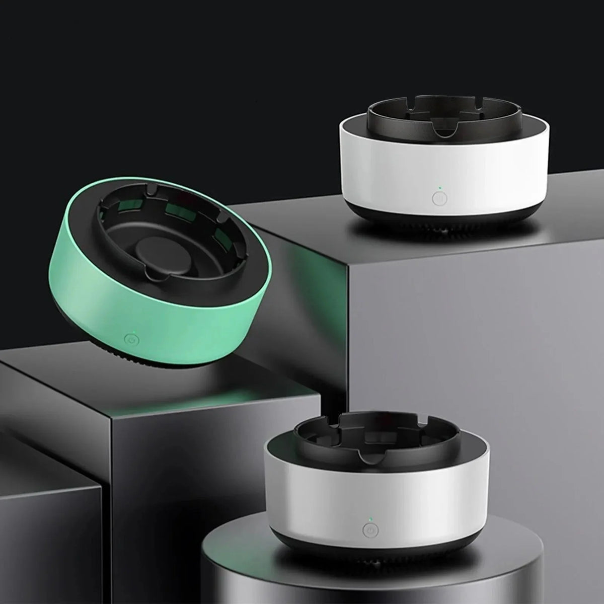 2-in-1 air purifier smokeless ashtray – photo 3