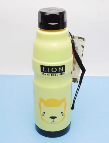 Pack of 3 Commando Kids School Water Bottles for Home & Outdoor