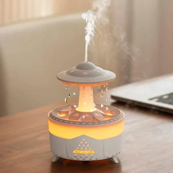 Rain drop air humidifier