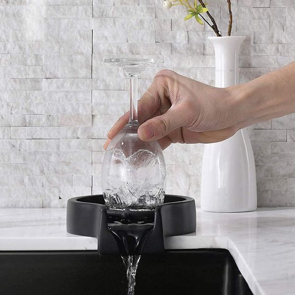 Automatic Cup Washer Glass Rinser for Kitchen Sink Faucet