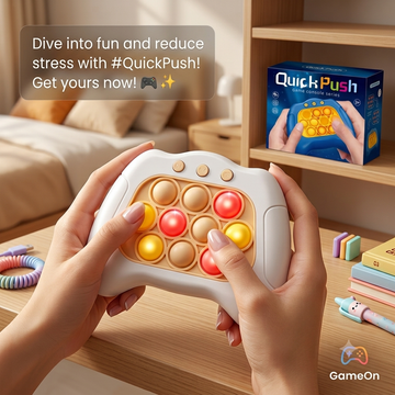Quick Push Pop It Game Console