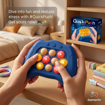 Quick Push Pop It Game Console