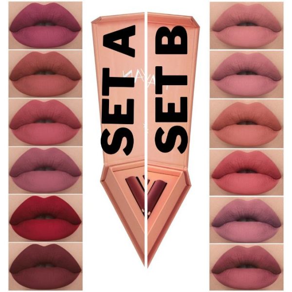 NUDE AND VIBRANT VELVET MATTE LIP GLOSS