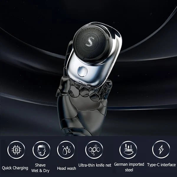 🎁Last Day Sale 70% OFF 🔥Mini Portable Electric Shaver