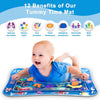 Inflatable Baby Tummy Time Water Play Mat for Fun & Development