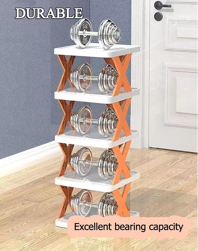 X-Shaped 5 Layers Multipurpose Shoe Rack