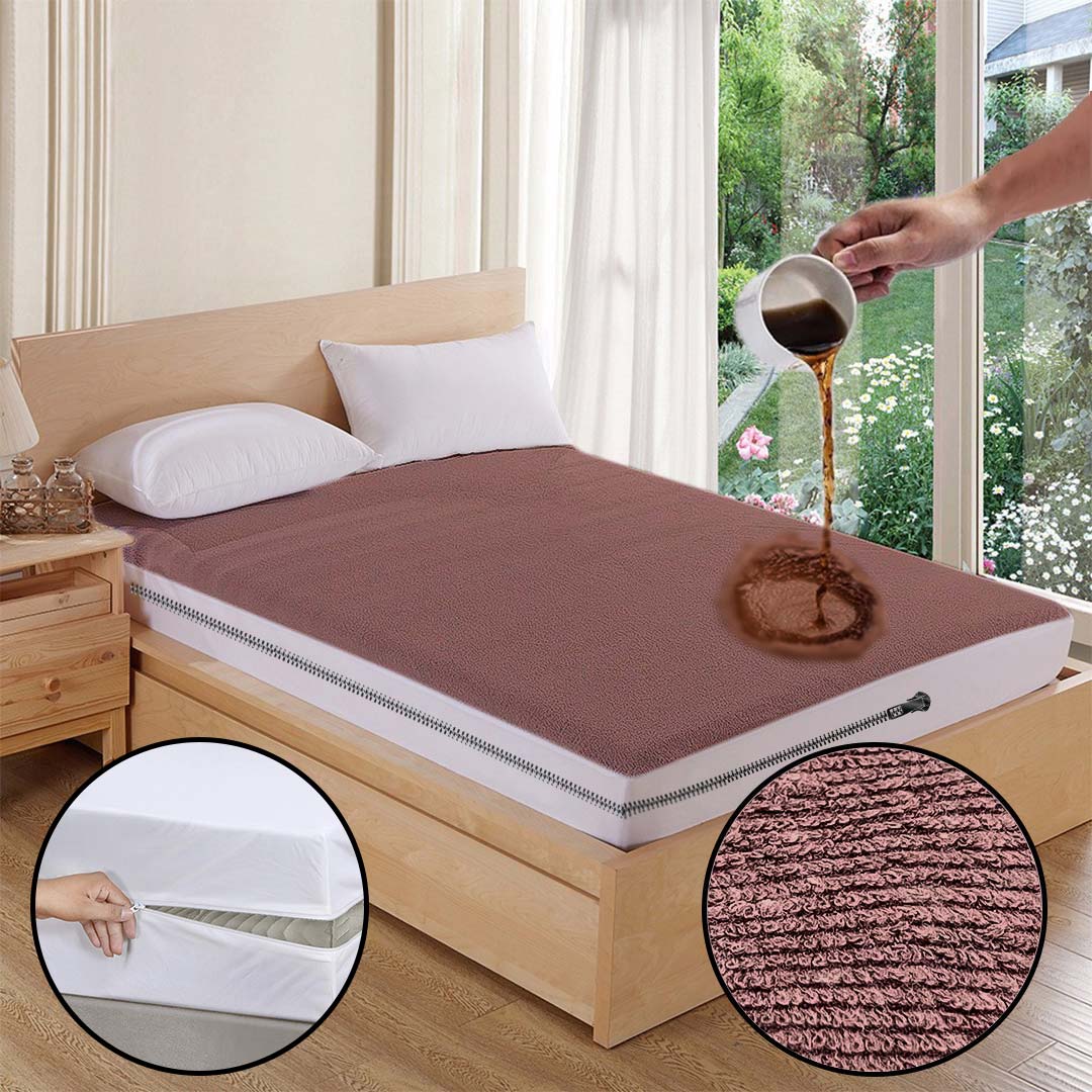 Waterproof Mattress Cover Dustproof Breathable & Leakproof Protector