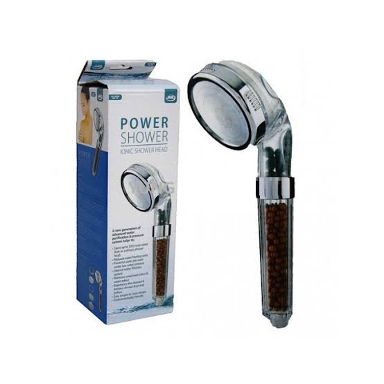 High Turbo Pressure Shower Head Bathroom Water Saving Filter