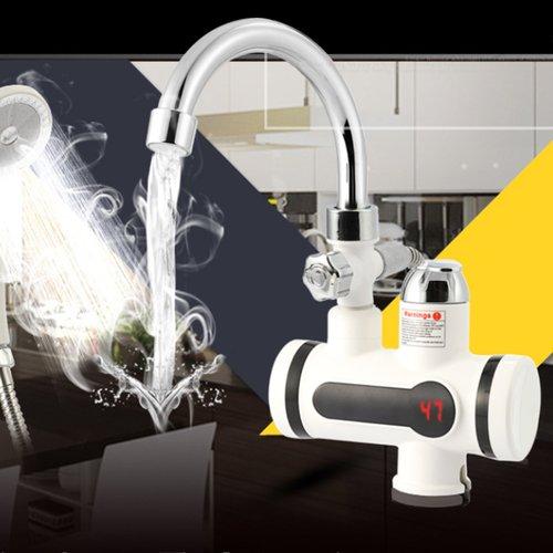 Kitchen Water Heater Tap Bathroom Instant Electric Heating Water