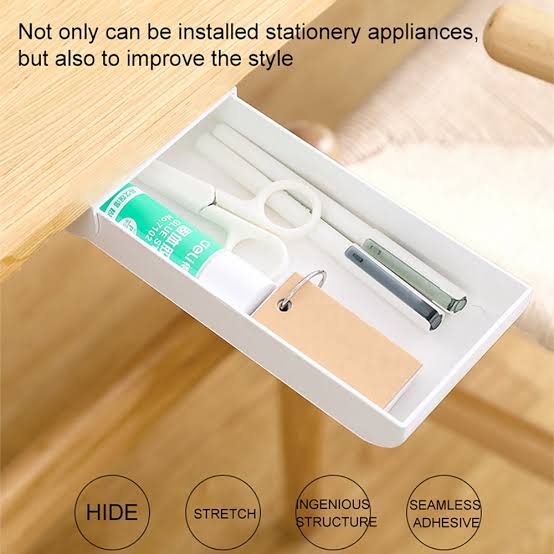 Under Desk Drawer Organizer Storage