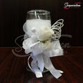 Beautiful Flower Candle Gift