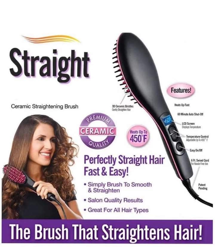 Hair Straightener Brush