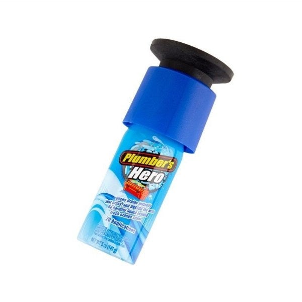 Air Power Drain Blaster Pump For Bath Toilets Bathroom Kitchen PLUMBER HERO