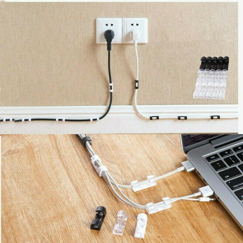 Adhesive Mini Cords Organizer