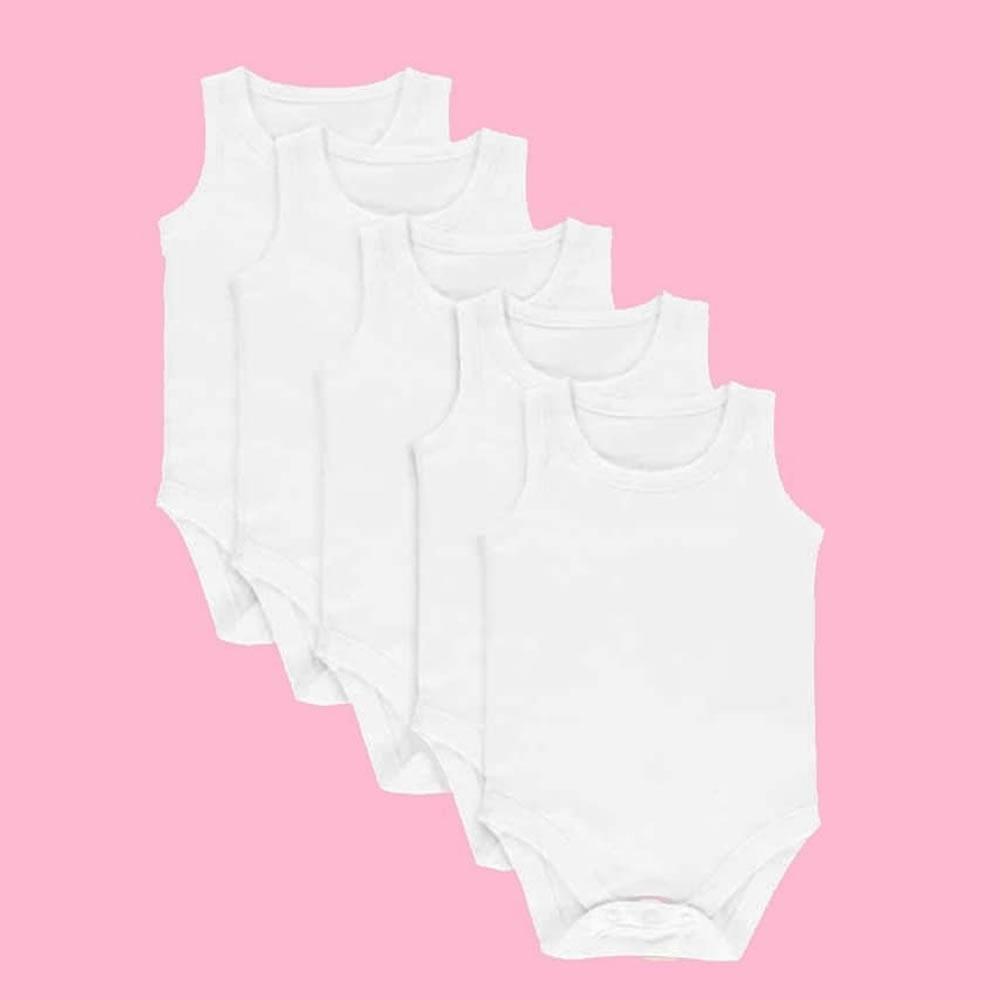 SLEEVES LESS BODY SUIT For SIZE NEW BORN TO 3 YEARS