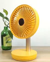 Mini Fan Small Automatic Swing Clip Hand Cooling Office Table USB Charge