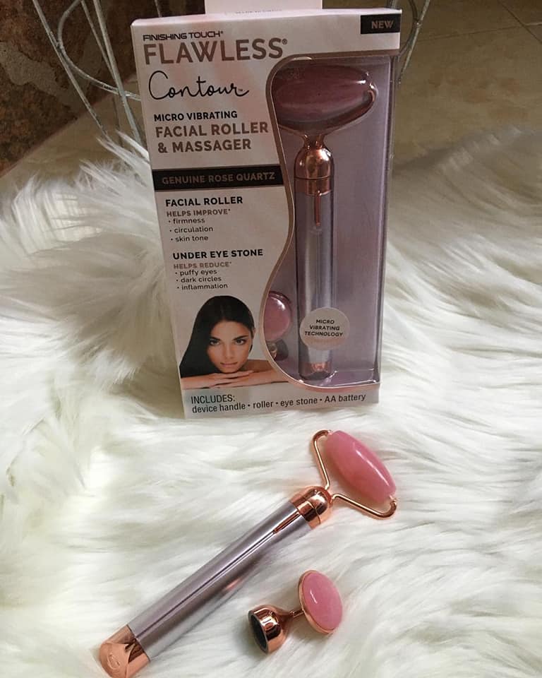 Flawless Contour Vibrating Facial Roller & Massager