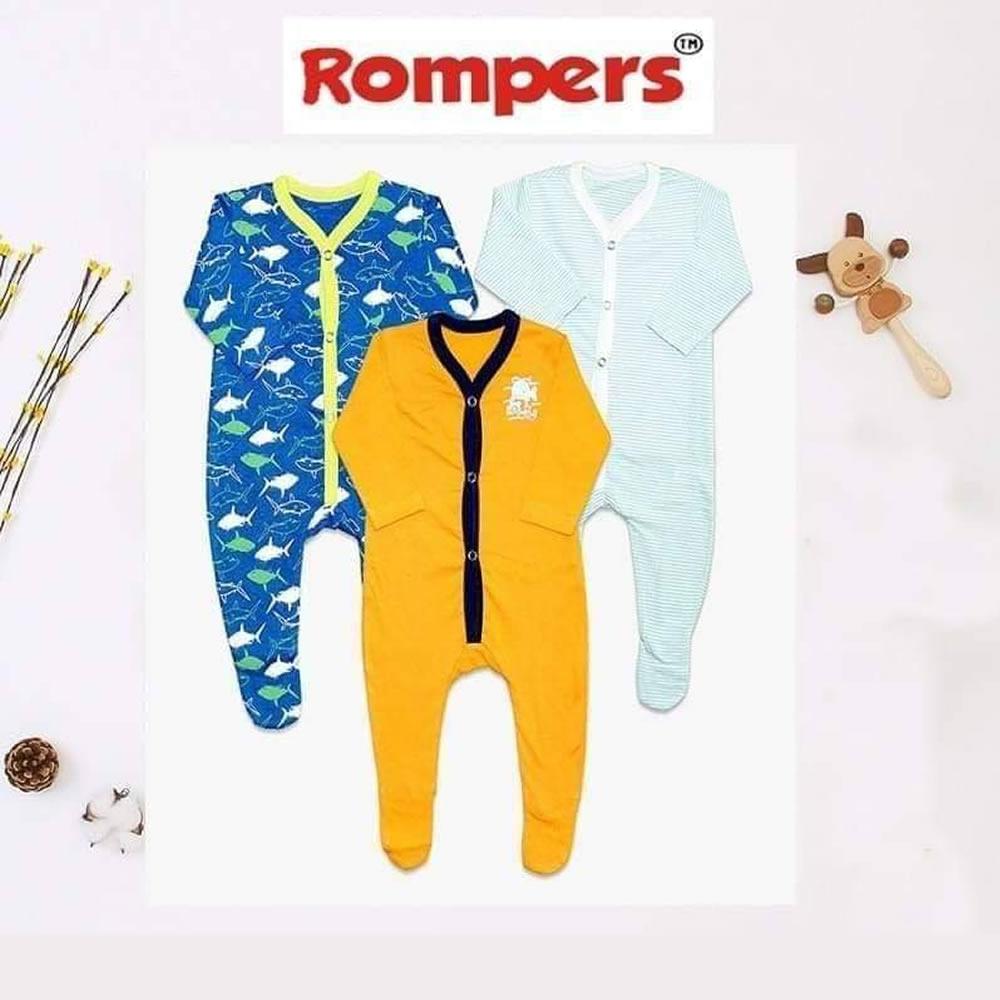 SLEEP SUIT PACK OF 3 For SIZE NEW BORN TO 3 YEARS Deal 2