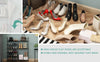 Shoe Rack Tower Storage Organizer Cabinet 6 Tier for High-Heeled Shoes Boots
